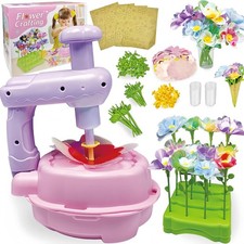 Upgrade Fabric Flower Bouquets Toys, DIY Craft Kits Toys Set for Kids - Flowers