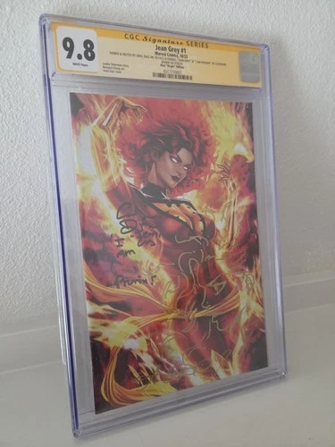 Jean Grey #1 Ariel Diaz Cover 2x Signed!!! 🔥 🔥 🔥 