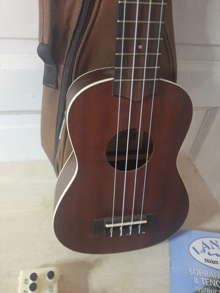 Lanikai Model LU21-C Acoustic Ukulele with bag/book/ Chord Changer - Image 3 of 4