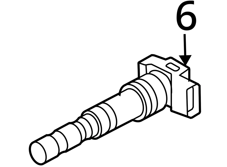 2002-2002 Audi A4 Quattro Ignition Coil Igniter Pack V82ZS - Image 4 of 4