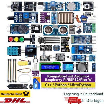 SunFounder Universal Maker Sensor Kit Kompatibel mit Arduino Raspberry Pi ESP32