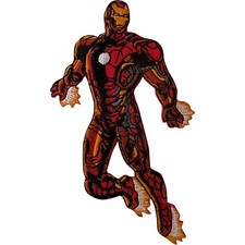 Iron Man Patch Iron Sew On Clothes T Shirt Bag Costume IronMan Embroidered Badge
