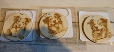 Laser Engraved Australian Shepherd Christmas Ornament 3 different designs 