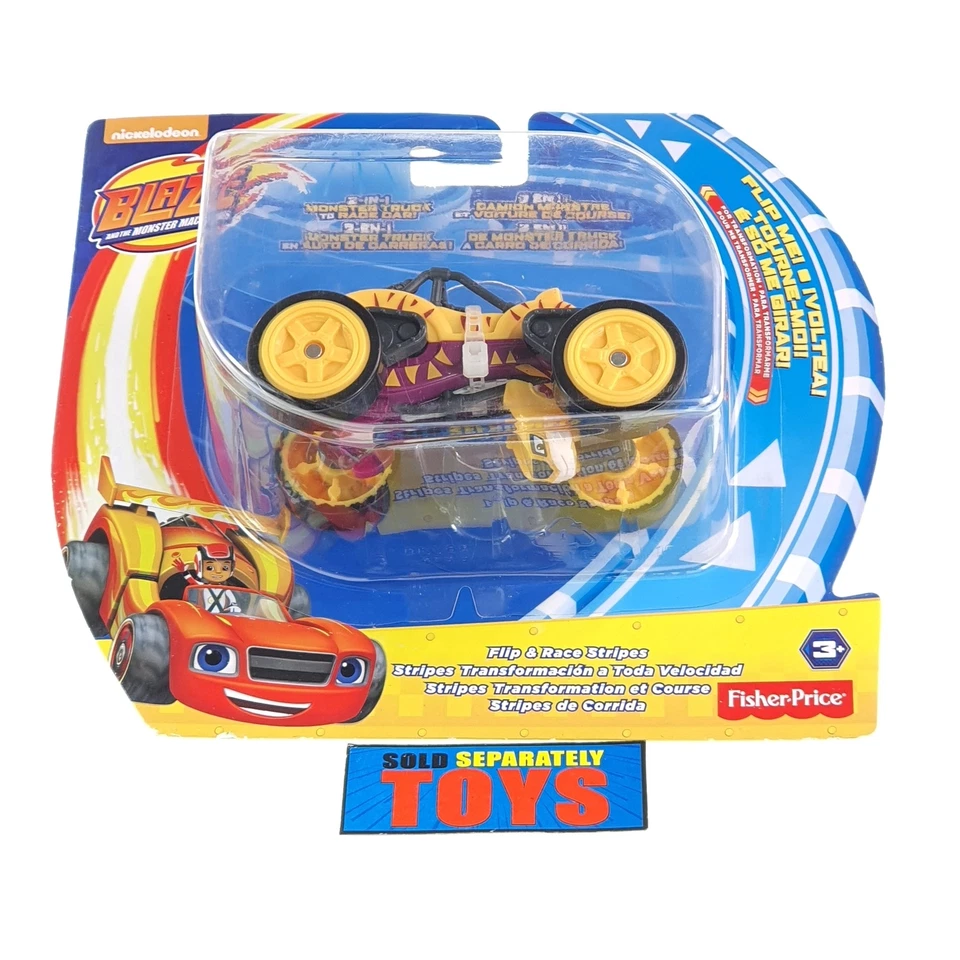 Blaze and the Monster Machines FLIP & RACE RAYAS Fisher Price tigre NUEVO DKV91 Foto 4 de 4