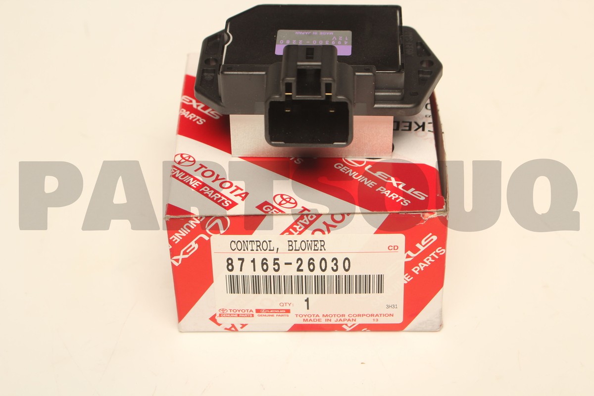 You wouldn't want toシリーズ2--30冊セット 8716526030 Genuine Toyota CONTROL, BLOWER 87165-26030 | eBay