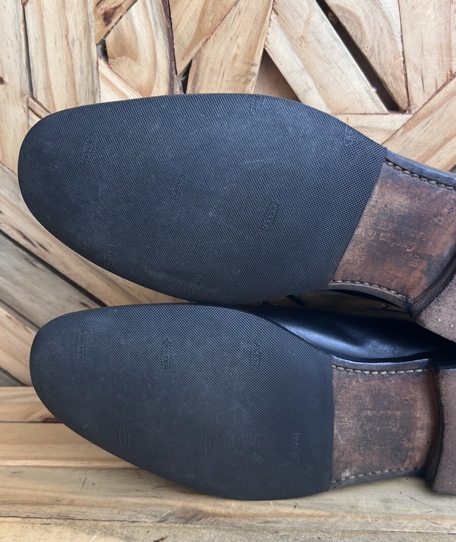 Chaussures Church's Steatton Cuir Noir 41,5 UK 7,5 Largeur G - Derbies Homme Occasion Excellent état