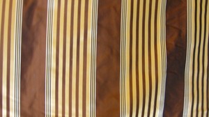 Designer-Fabric-100-Silk-Fabric-Brown-and-Cream-Stripe