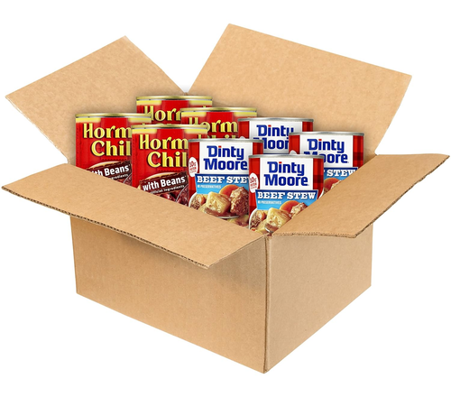 with Bean & DINTY MOORE Beef Stew Variety Pack, 15 Oz. Cans (8-Pack)