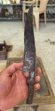 Vintage Rare Hand Forged Iron Blade Fixed Hunting Safety Dagger Katar Knife