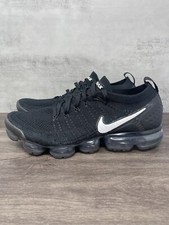 Nike Air Vapormax Flyknit 2 Running Shoes Mens 11.5 Black White 942842-001