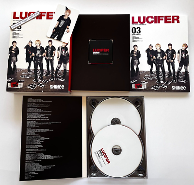 SHINee TAEMIN LUCIFER A CD + DVD + PHOTO BOOKLET 68P + PLAYBUTTON