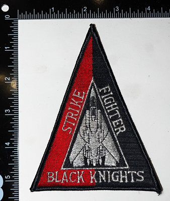 USN US Navy VFA-154 Black Knights F/A-18 Strike Fighter Attack Squadron Patch