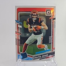 2023 Panini Donruss Optic Rated Rookie #223 Charlie Jones RC Cincinnati Bengals 