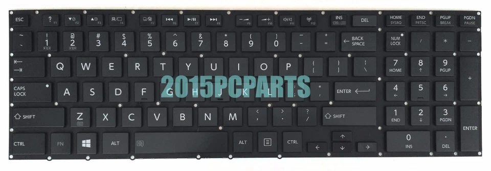 Новая клавиатура Toshiba Satellite P50-A P50T-A P55-A P55T-A P70-A P75-A с подсветкой сделано в США - Изображение 2 из 3