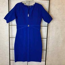 Cache' Party or Career Dress Royal Blue Women's Size Medium