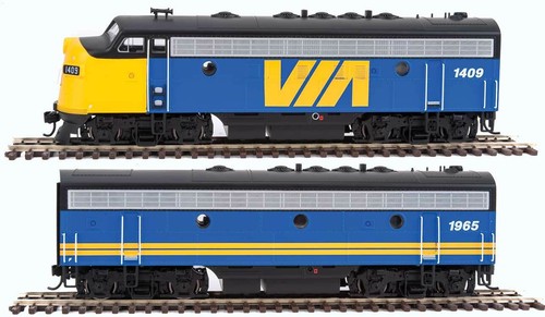 Spur H0 - Diesellokset EMD F7AB VIA Rail Canada DCC + Sound  - 19938 NEU | Zustand: Neu