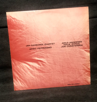 LP Bobo Stenson, Arild Andersen Underwear ECM1007ST ECM Germany Vinyl