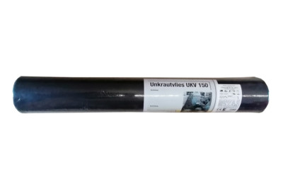 Unkrautvlies Rolle 25 m x 1 m / Schutzvlies / Abdeckung / 150g/m² / GRK 3 / Deko