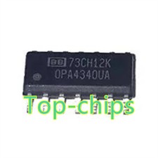 5PCS OPA4340UA OPA4340 SINGLE-SUPPLY,RAIL-TO-RAIL OPERATIONAL AMPLIFIERS SOP14 