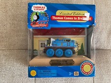 2003 Limited Edition Thomas Comes to Breakfast Wooden Railway Train, NIB, Rare