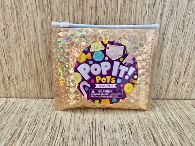 Pop It! Pets Season Sensory Fidget Toy Collectibles Cards
