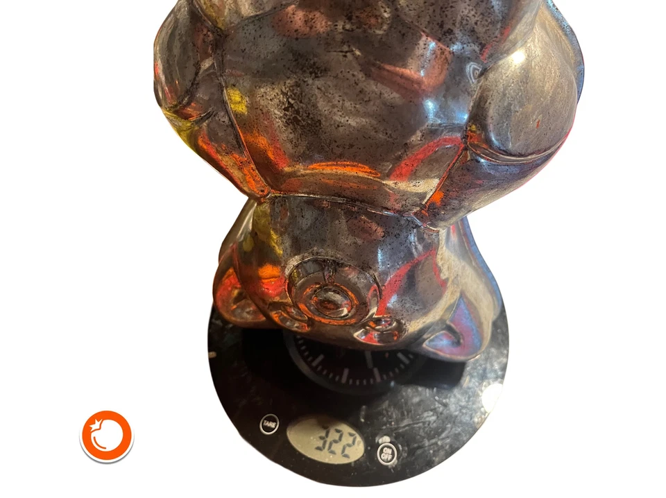 1950er Backform Teddybär Metall 40cm Niederlande WP05 - Bild 3 von 3