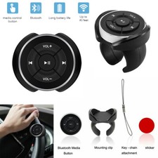 Botones de control remoto universal inalámbricos Bluetooth para volante de automóvil