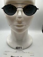 New Vintage Revolution Eyewear With Sun Shade RE064 Matte Black Amber 45 21 135