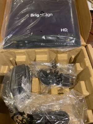 Brightsign HD225 H.265 4k60p Video In Hdr, Hmtl5, Standard I/o - Open Box