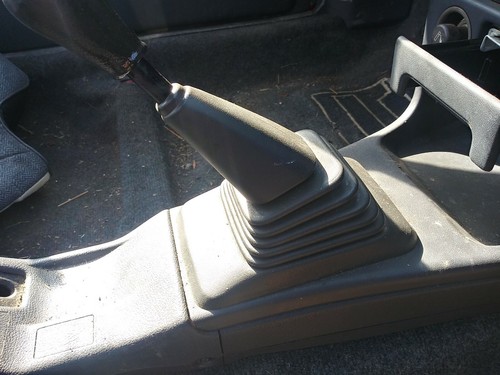 1988-1992 Toyota Corolla Gear Shift Boot Console Gray Pocket O.E.M - Picture 9 of 9