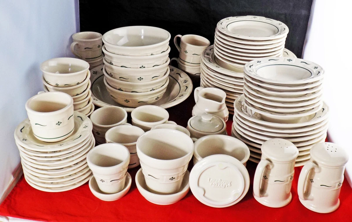 Longaberger Pottery is the Woven Traditions Heritage Green Pattern -  Miscellaneous Items - Ligonier, Indiana