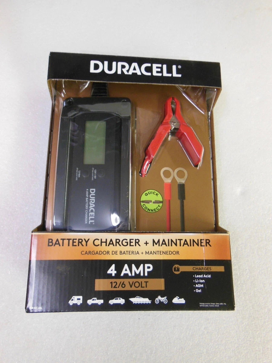 DURACELL ULTRA AUTOMATIC Battery Charger 6V/12V SLC10002, 43 OFF