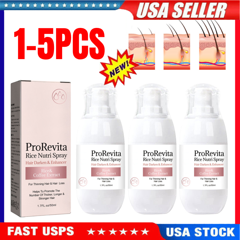 1/2/3/4/5PCS Zephta H-Regrow 2.0 Zephta Hair Regrowth Prorevita Rice Nutri Spray