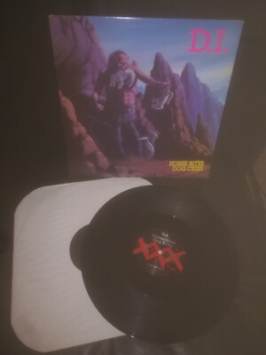 D.I.	HORSE BITES DOG CRIES	TRIPLE X RECORDS 1985	51007-1	Vinyl NM / Cover NM