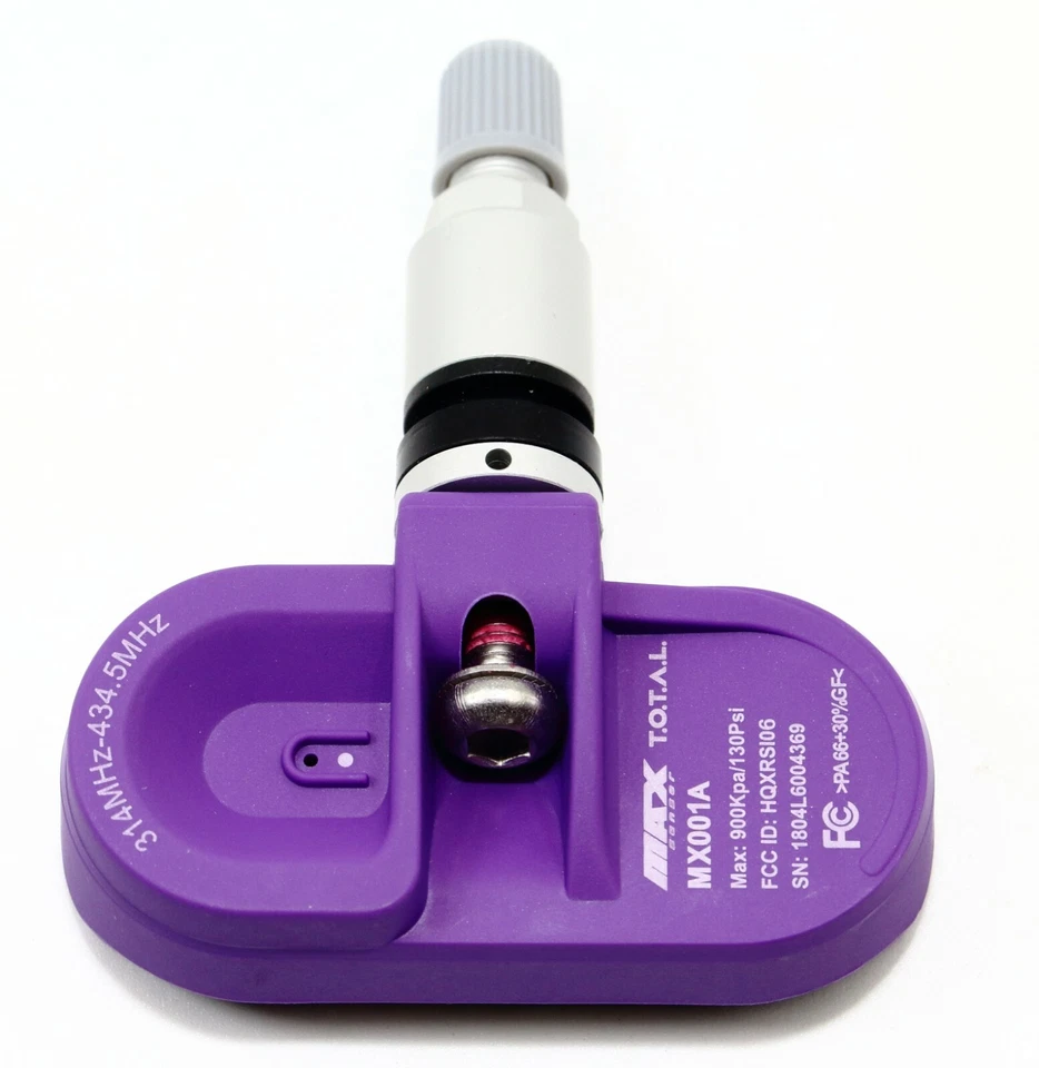 4 sensores de pressão de pneus MAX TPMS 2017 Chevrolet Camaro Colorado Silverado Cruze - Imagem 4 de 4