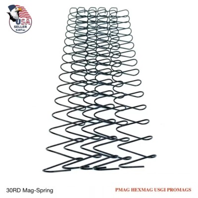 OEM Magazine Spring 10% Extra Power (5 Pack) - Black High-quality