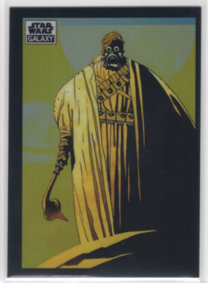 2022 Topps Chrome Star Wars Galaxy Refractors #26 Tusken Raider at