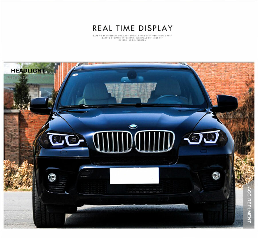 Deflettori Aria Per Auto Per BMW X5 E70 2007 2008 2009 2010 - Foto 7