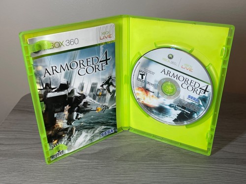 Armored Core 4 Microsoft Xbox 360 Authentic CIB - Picture 3 of 4