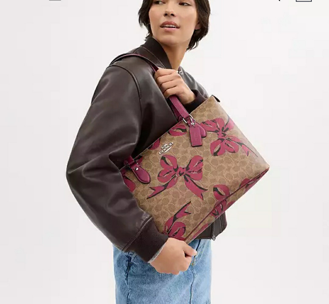 コーチ　COACH　トートバッグ COACH コーチ トートバッグ シグネチャー キャンバス ハドソン