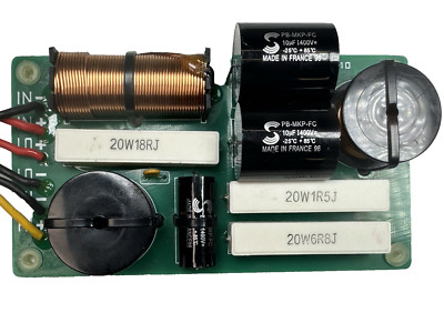 NEXO PS10/ R2, PS12, 2 Way Passive Crossover for Speaker Boxes 58Hz / 2100 @ 8Ω
