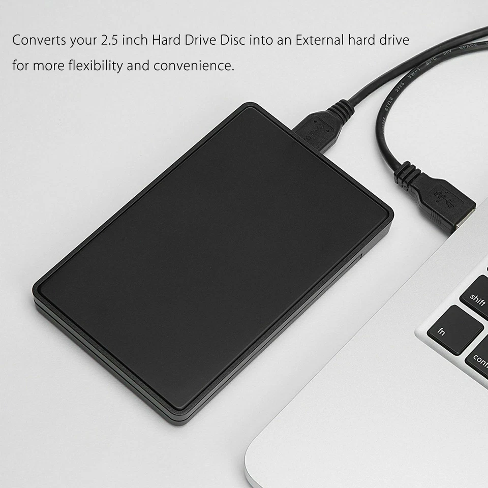 USB 3.0 2TB SATA SSD External Hard Drive Portable Desktop Mobile Hard Disk Case - Image 4 of 4