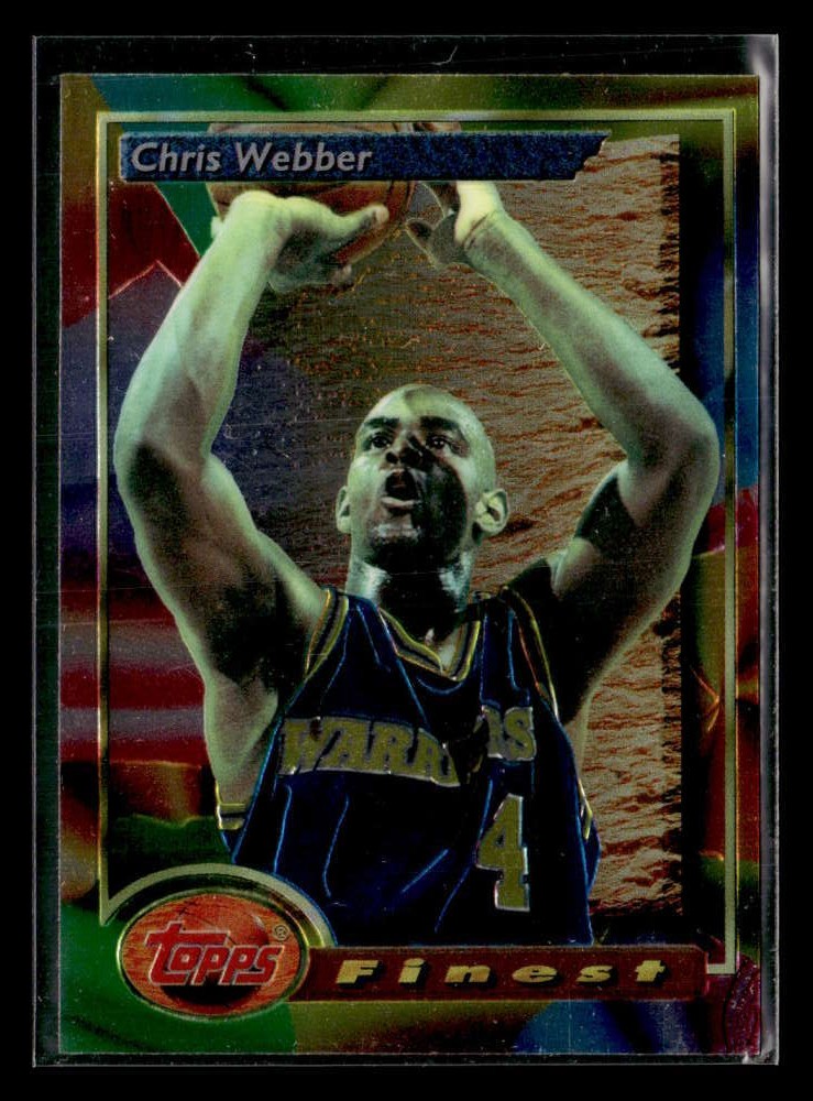 1993-94 Finest Chris Webber Rookie #212 Golden State Warriors U6031