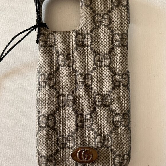 NWT GUCCI | Ophidia GG iPhone 14 Pro case | eBay