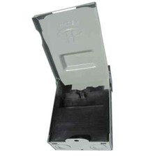 New AC Disconnect Box Electrical 60 Amp Outdoor Non-Fuse Metallic Padlockable