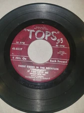 Hernando's Hideaway, Little Things Mean A Lot, 45 Vinyl record music