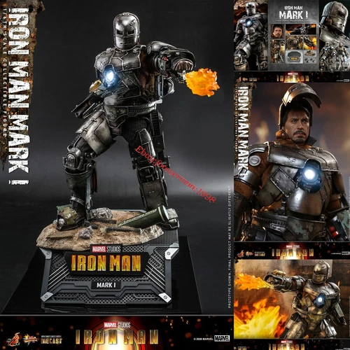Hottoys MMS605D40 Iron Man Mark I 1/6 Figura de Acción Coleccionable Modelo Niño ¡Regalo!