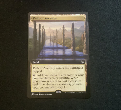 Path of Ancestry - Extended Art - Commander Legends - C708 - NM Unplayed - Picture 1 of 2