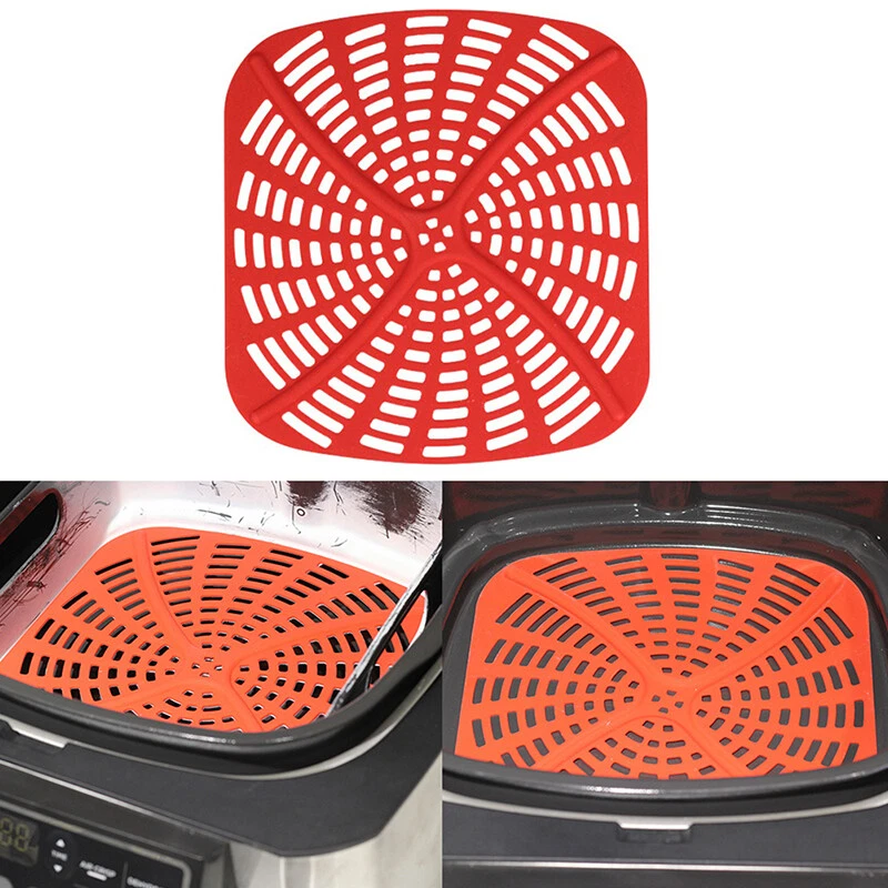 Air Fryer Liner Silicone Mat Accessories Baking Cooking Non-Stick Pad For Ag301