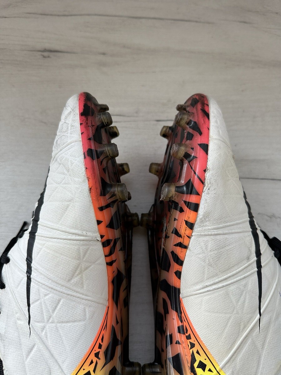 Nike Hypervenom Phantom FG White Orange ACC Football Soccer Cleats